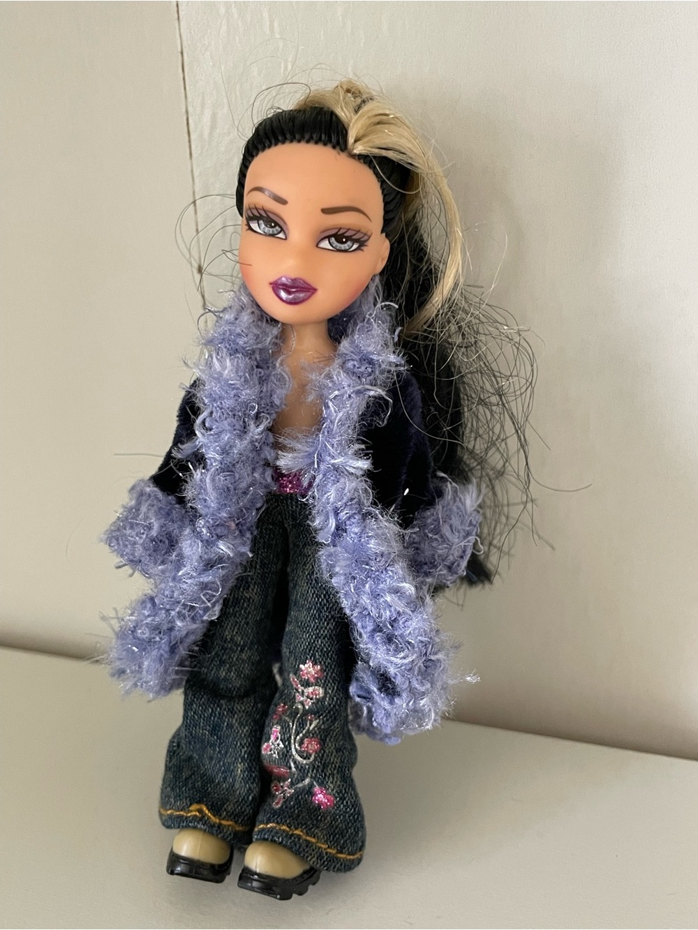 Vintage miniature lil Braz doll